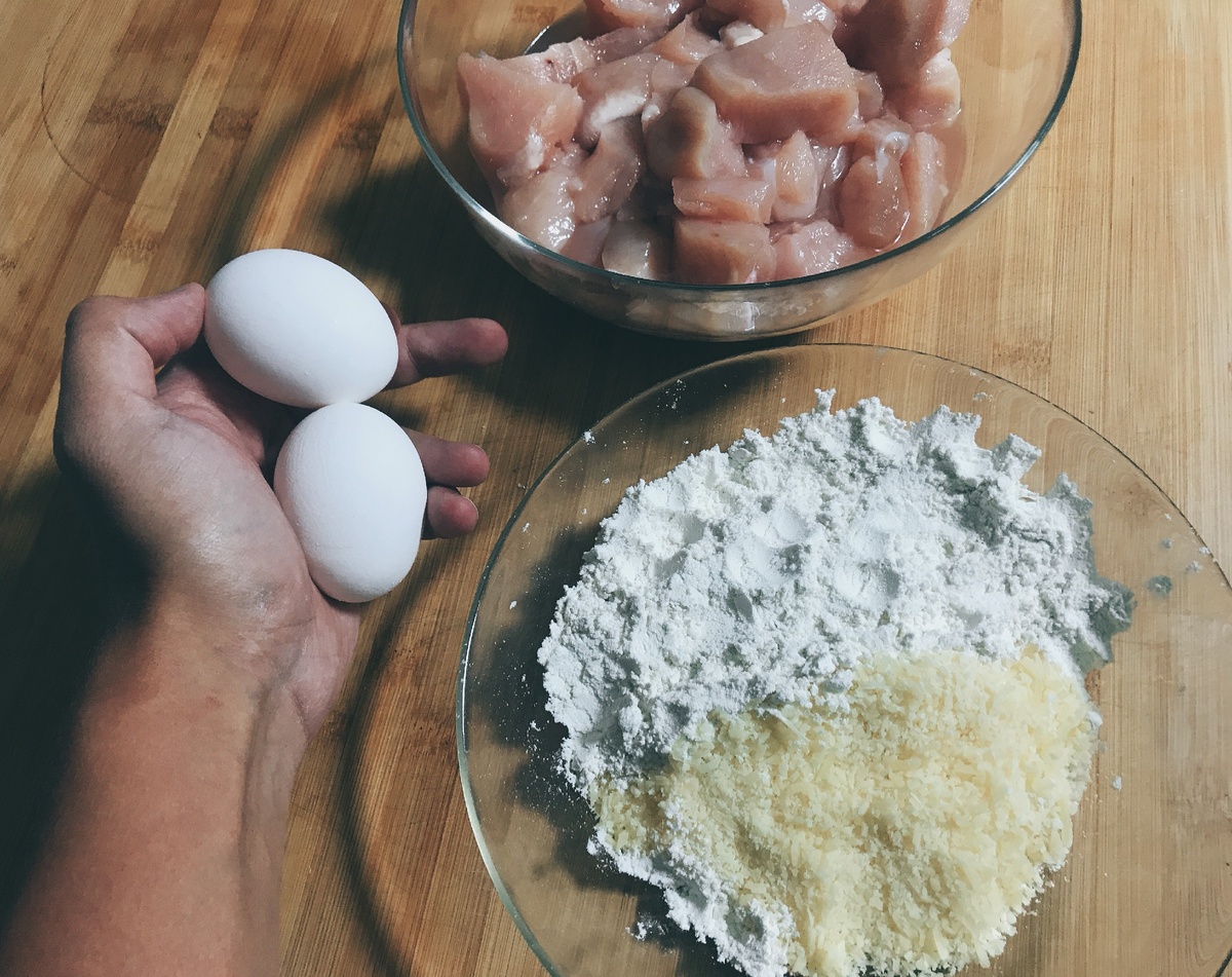 Вот это изначальное фото, угадаете что я собирался приготовить? 