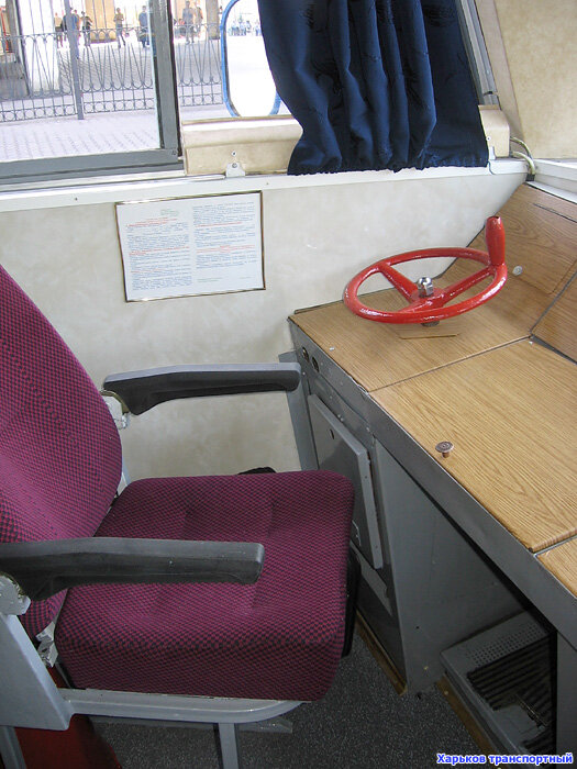 Привод ручного тормоза на головном вагоне электропоезда серии ЭР