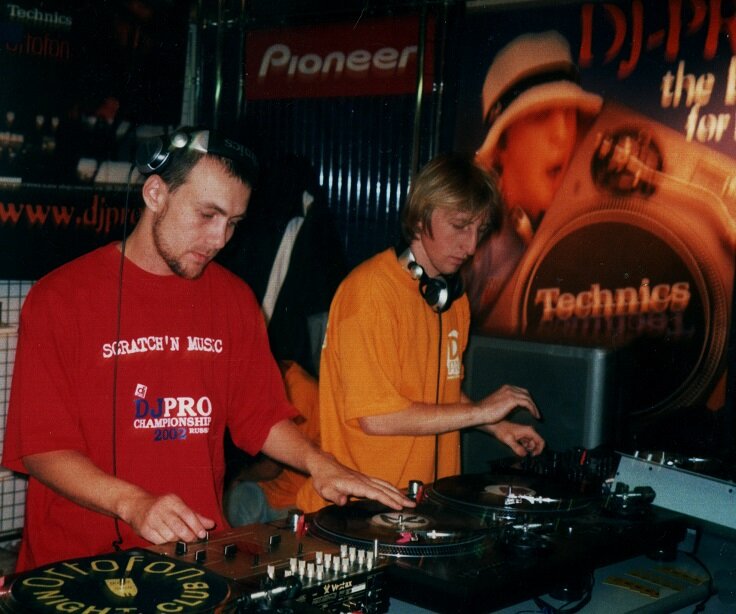 Из личного архива: Дмитрий Генералов (Гормон) и Кирилл Попов (Топор)