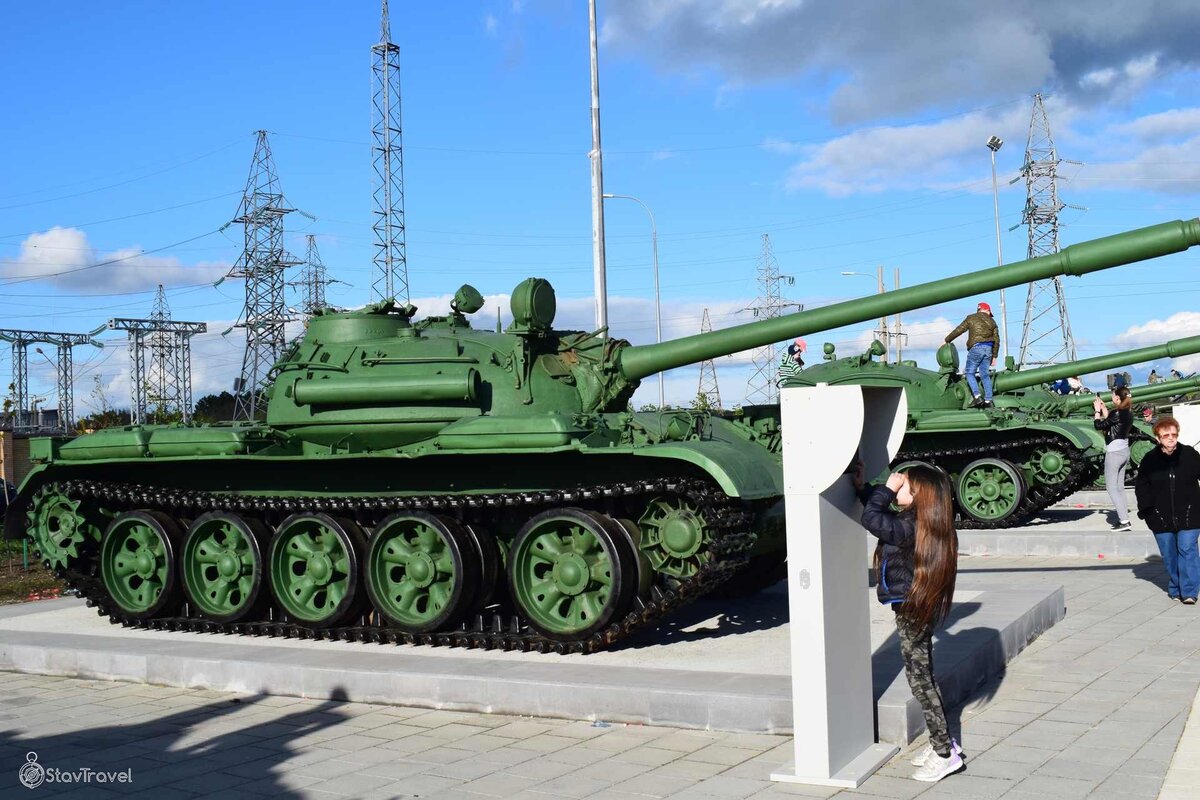 военная техника в парке патриот