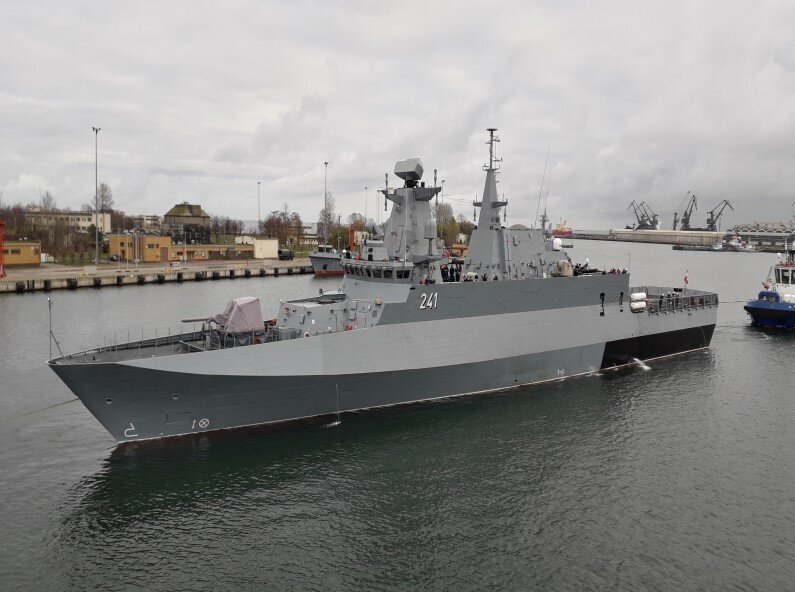 Новый польский корвет