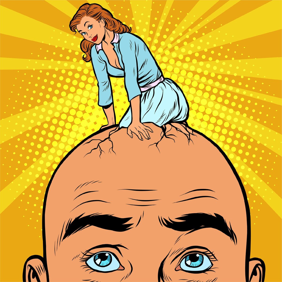 Как женщина управляет тобой