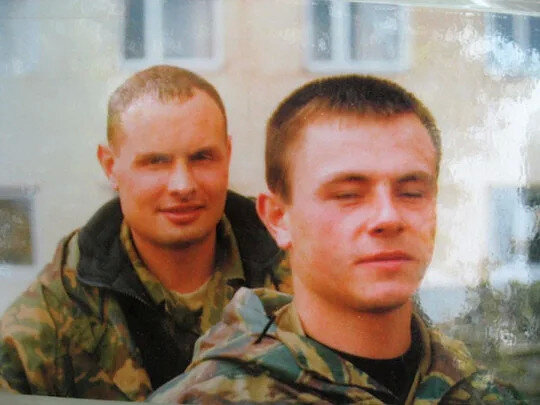 С боевыми товарищем