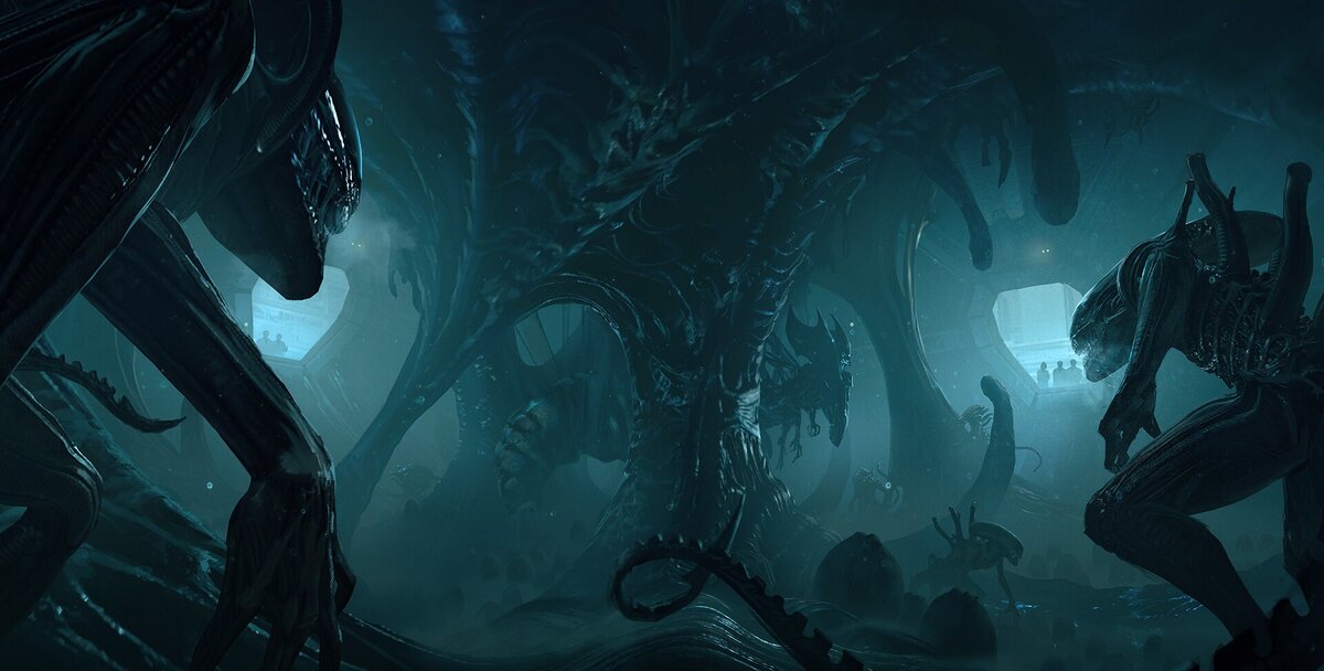 Улей Чужих. Концепт арт. Изображение взято из яндекс картинок