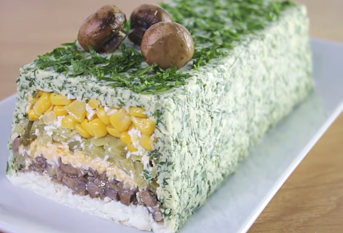                                                        Салат "Затмение"