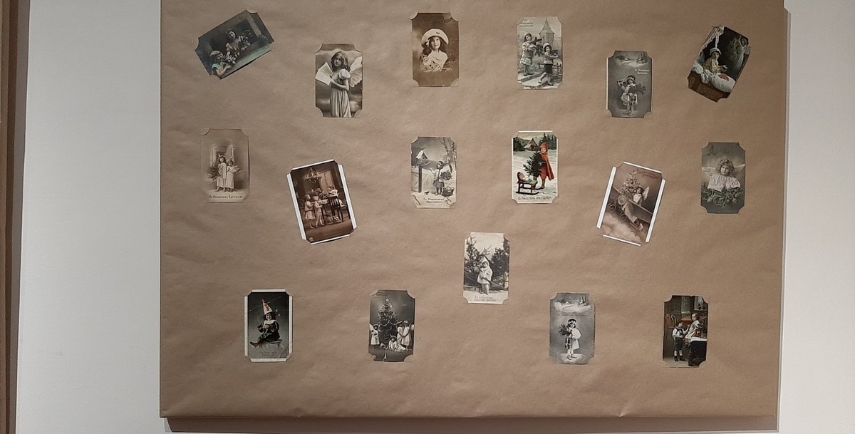 Выставка открыток, фото автора