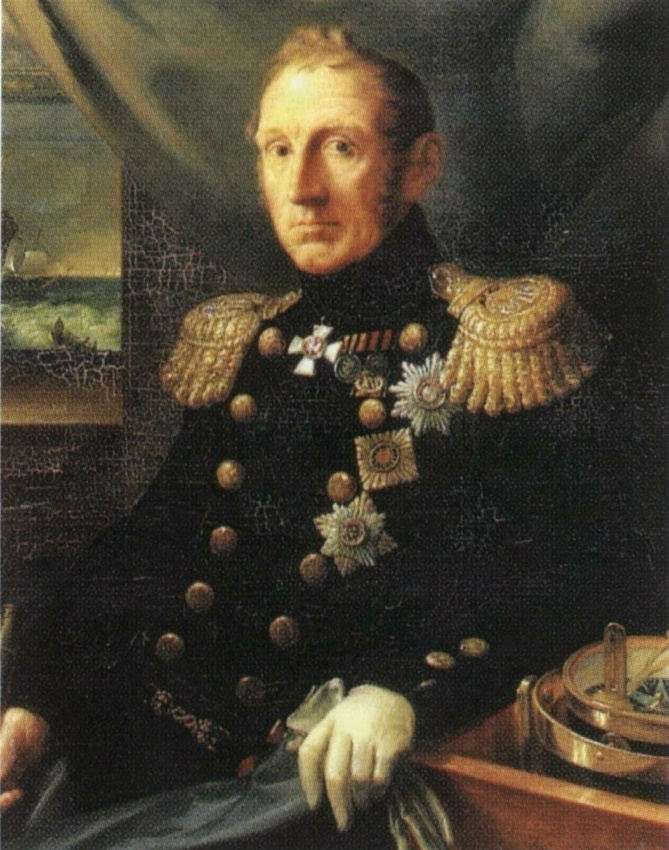 Портрет А. Грейга. Худ. В. Бриоски, 1831 г.