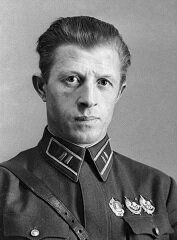 Герой Советского Союза майор Родимцев Александр Ильич. Октябрь 1937 года