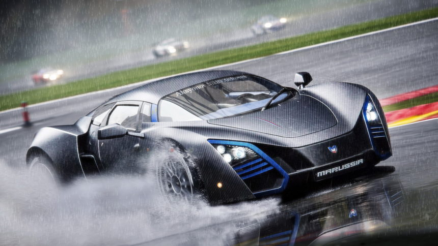 Marussia B2 — самая быстрая машина российского производства.Разгоняется до первой «сотни» всего за 3,8 секунды, а максимальная скорость — 300 км/ч.