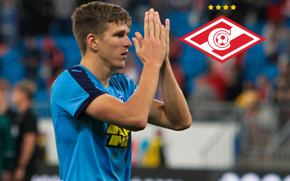 Александр Соболев - первый трансфер "Спартака" зимой 2020 года. Фото go-sport.ru