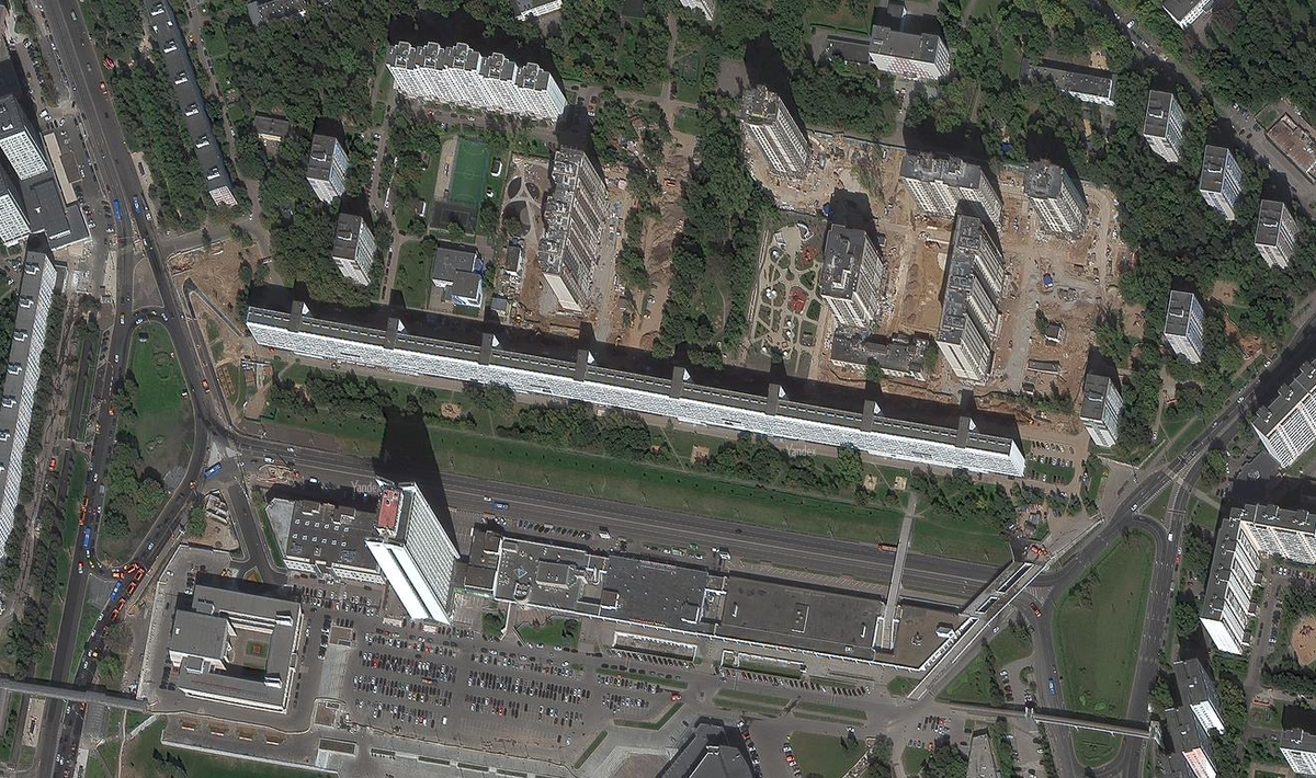 Дом-Флейта в Зеленограде. Скриншот Яндекс.Карт