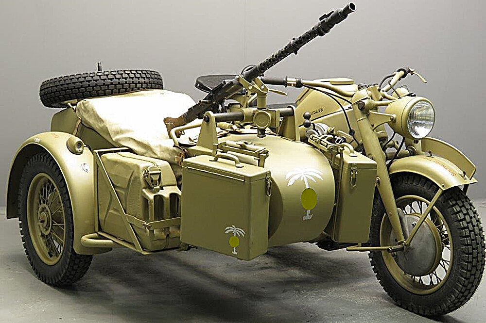 WWII BMW r75 Sidecar 750cc