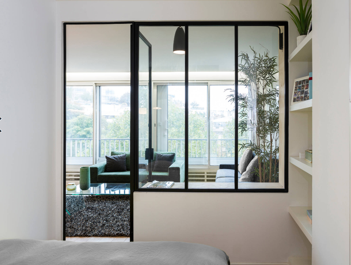 Вот это фото я взяла как образец для своей перегородки. Фото с Houzz.