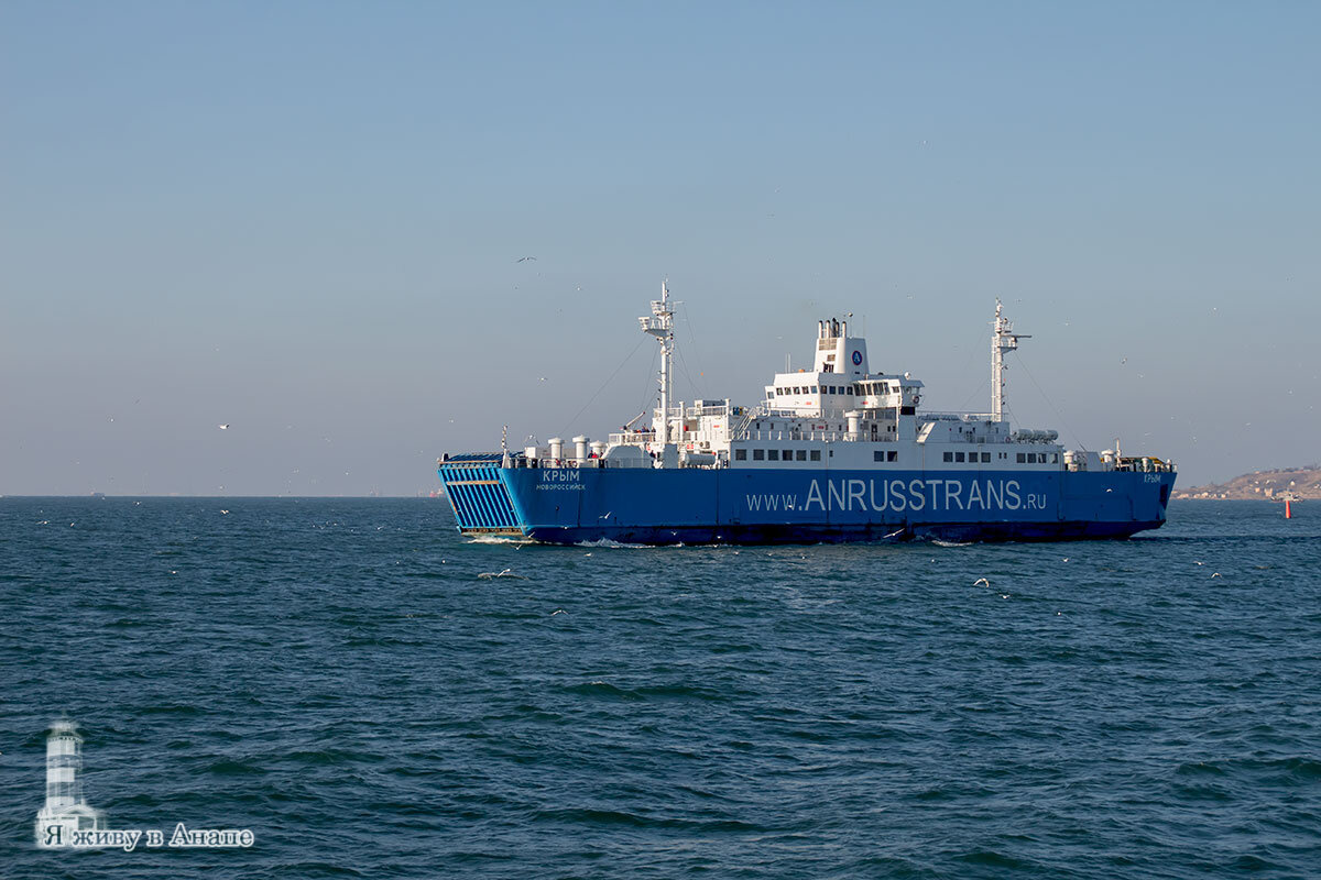 Вот такие паромы ходили