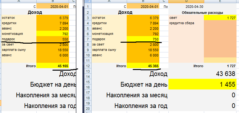 скриншоты автора