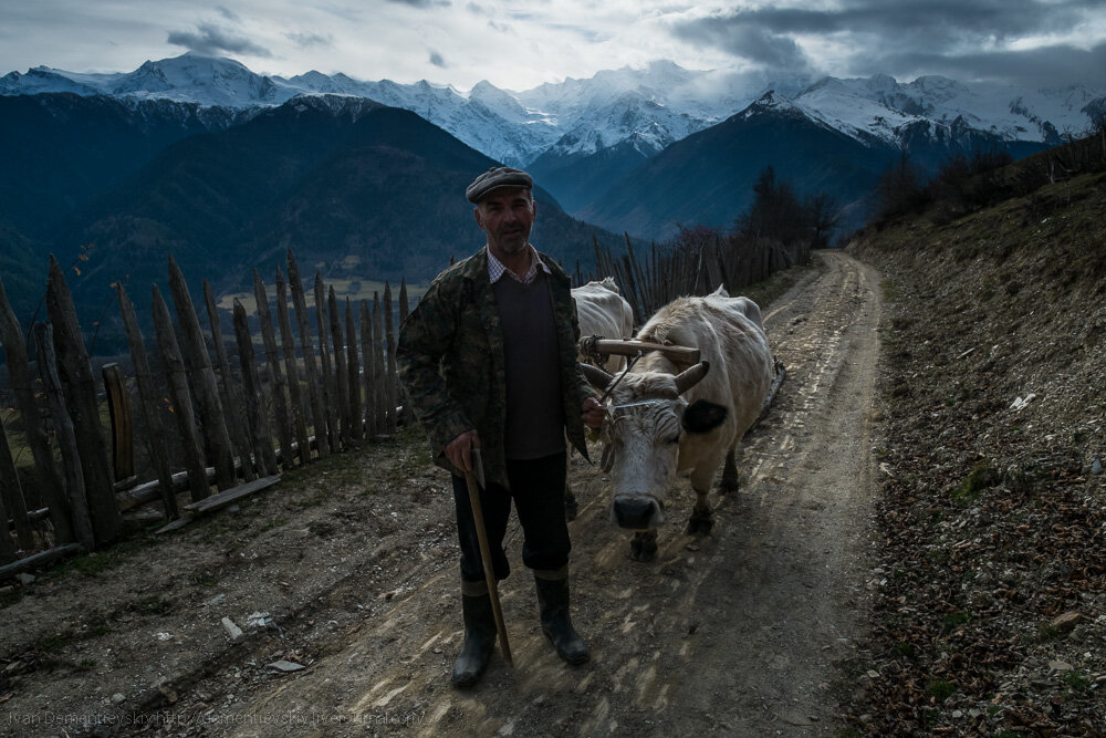 Кража невесты в Сванетии. Есть такой обычай у грузин, живущих в горах.