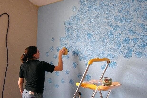 Трафареты приходят на помощь или как раскрасить стены своими руками