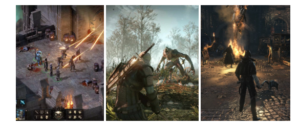                                        Pillars of Eternity 2, Ведьмак 3: Дикая Охота, BloodBorn 