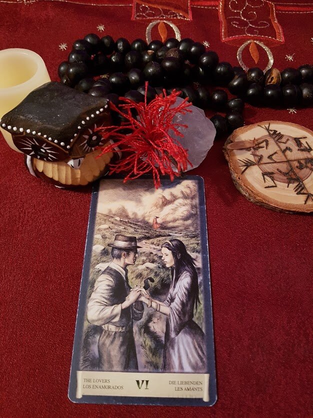 Влюбленные.