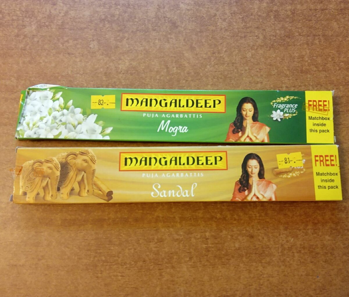 Палочки фирмы Мангалдип