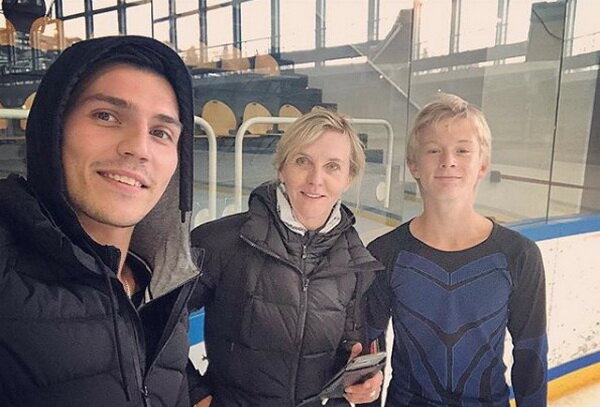 Сергей Розанов, Линда ван Тройен и Даниэль Грассль