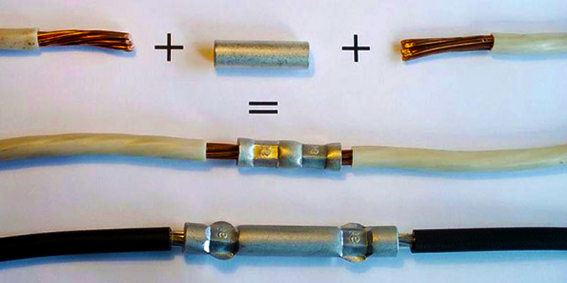 Способы соединения электрических проводов