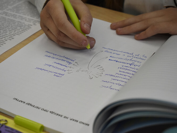 На занятии ШРЧК от 21.01.2021. Фото Марины Жегулиной.