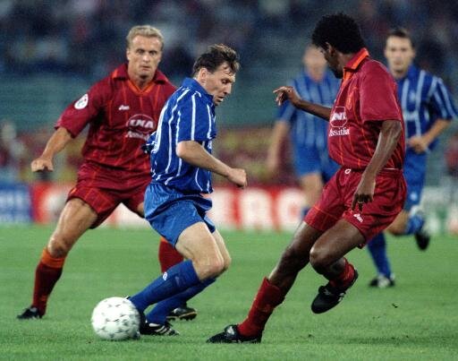 Матч Кубка Уефа Динамо Москва - Рома