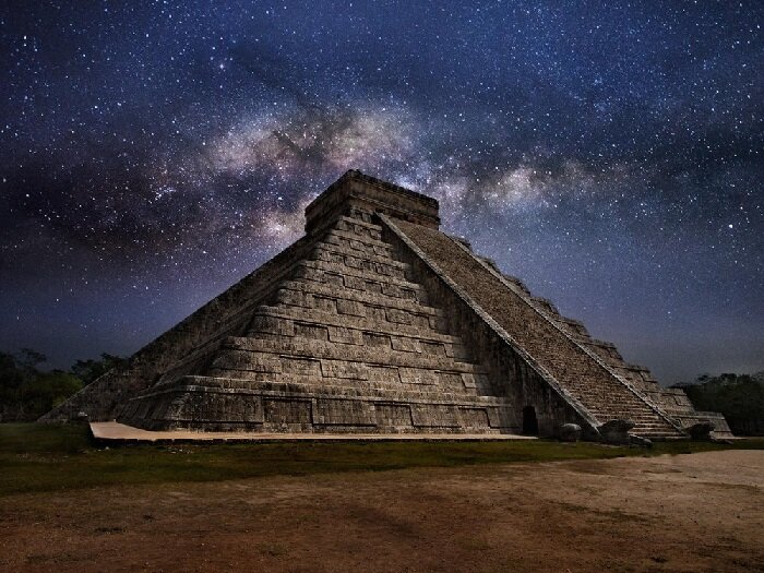 Фото Яндекс Картинки. Пирамида Чичен-Ица, Мексика