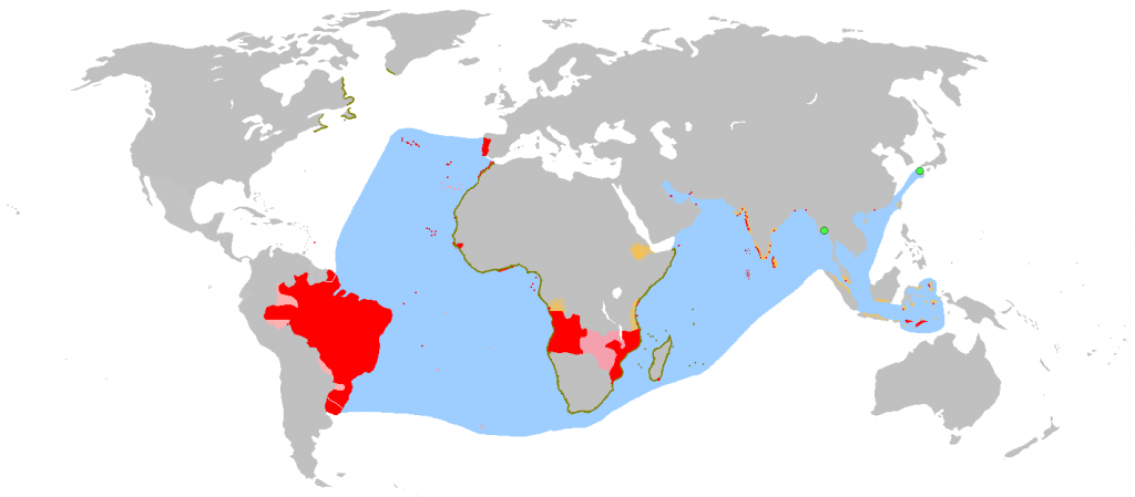  Португальская Колониальная Империя в период расцвета | Wikipedia