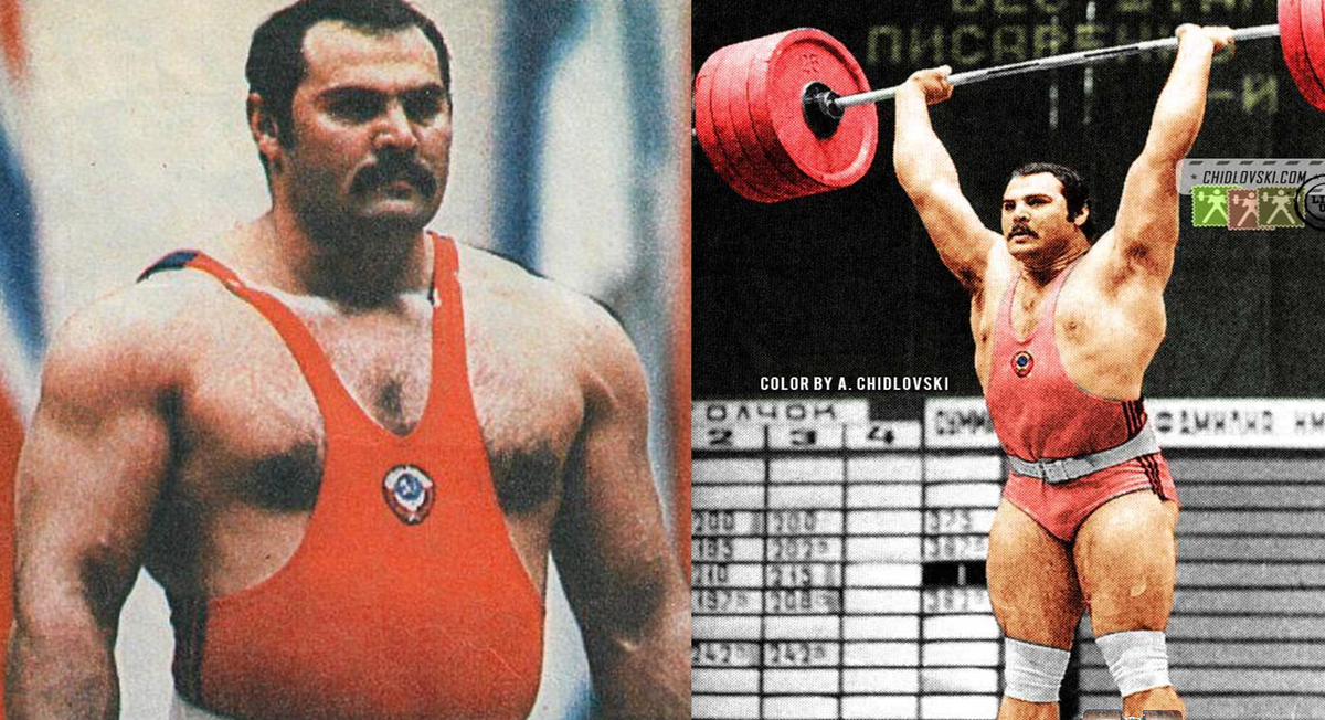 Штангист чемпион шахт