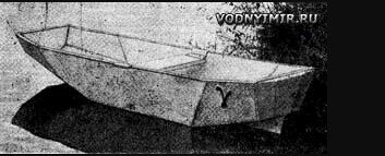 Легендарная лодка из пенопласта "Гамма". На рисунках всё отлично. На практике серьёзные нестыковки.