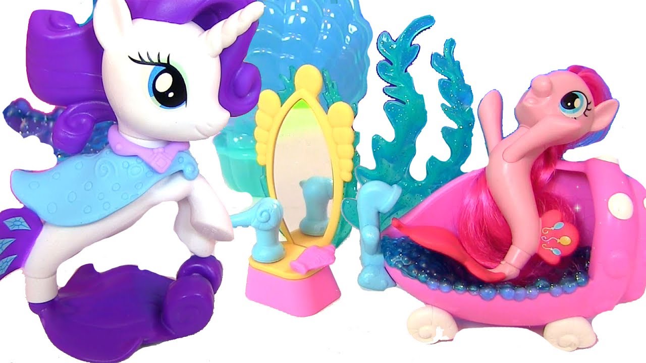 My Little Pony Май Литл Пони Игрушки Rarity Undersea Spa Видео для Детей  MLP Пони #Русалки #Одевалки