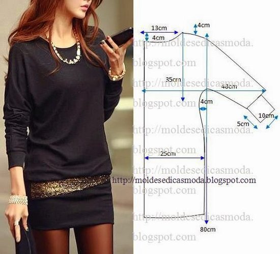 платье с рукавами "летучая мышь" 42-44-46.