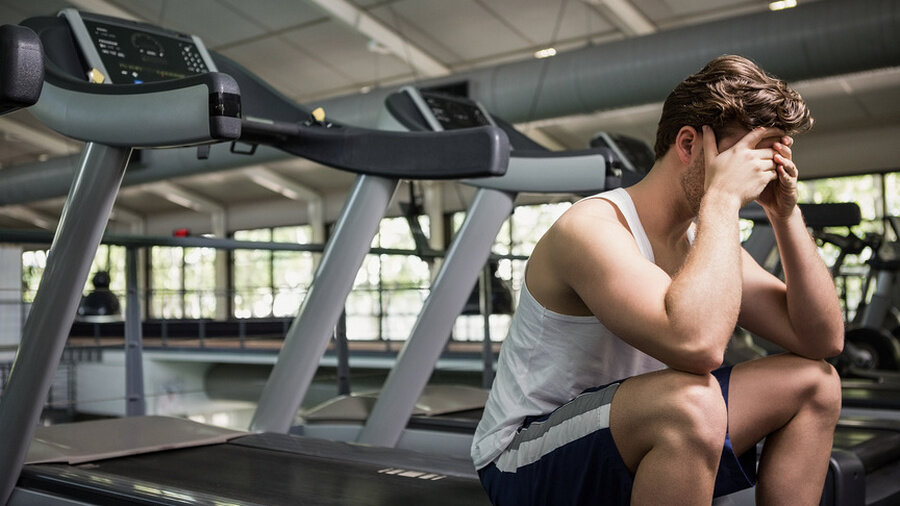 Man on a Treadmill