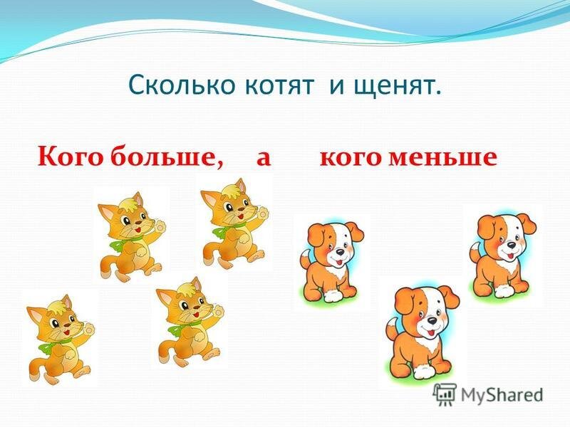 Картинка на сколько больше на сколько меньше