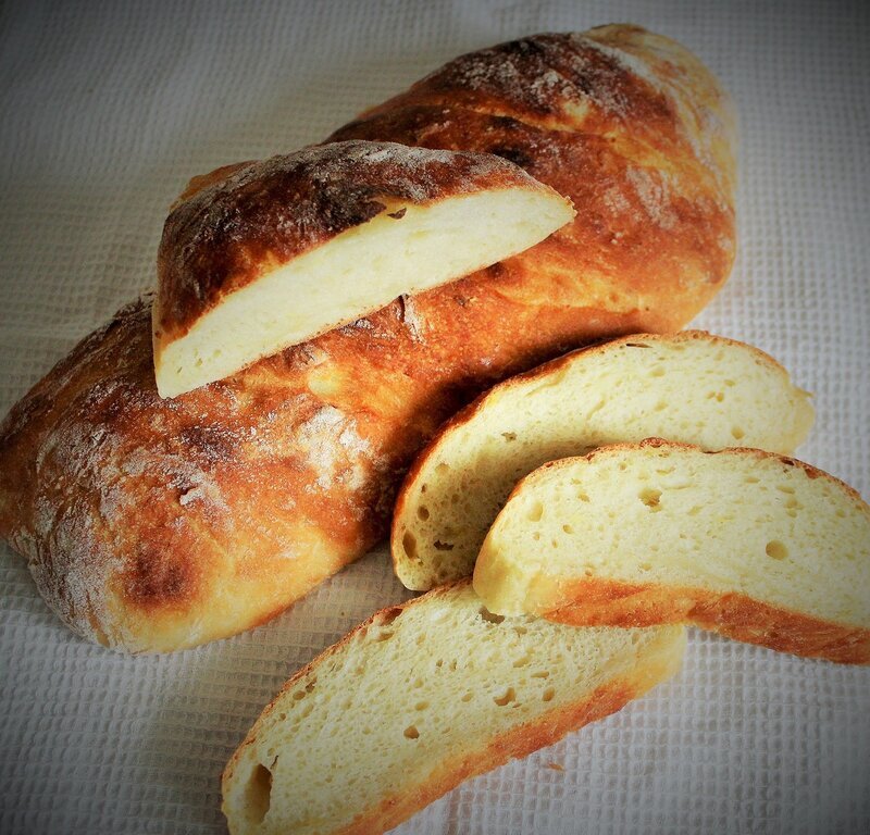 Рецепт картошки с хлебом