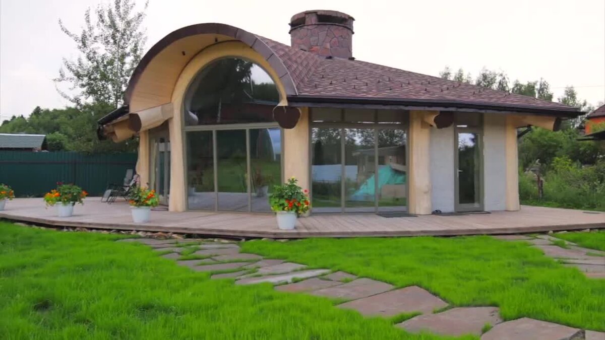 Фасад дома POST & BEAM