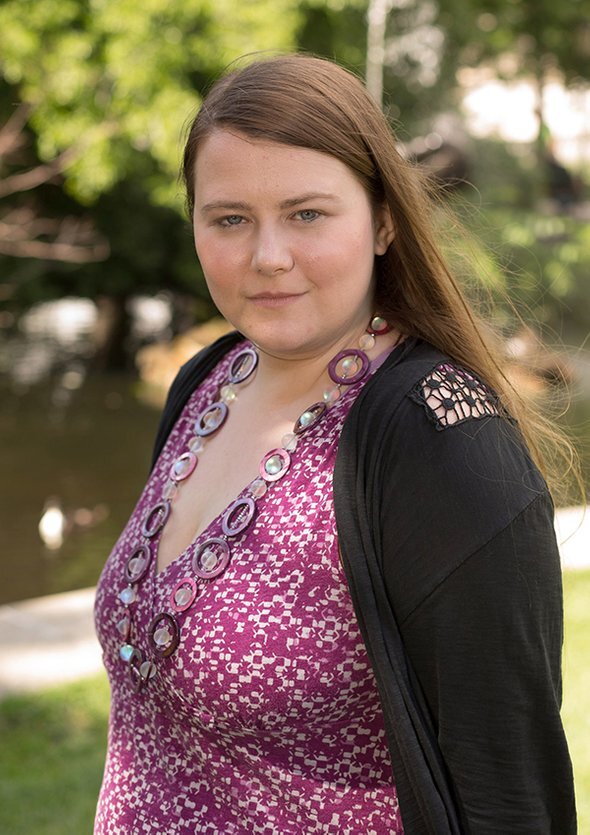    Наташа Кампуш через 10 лет после освобождения. Фото: Peter Trykar / DPA / ТАСС