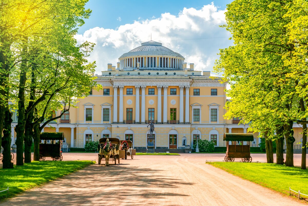 петербург павловский дворец