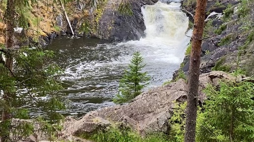 Мянтюкоски водопад Паанаярви