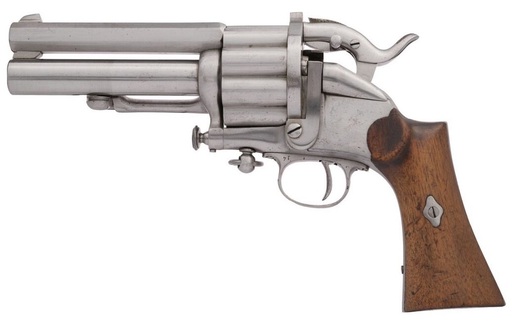 Револьвер Ле Ма под патрон центрального воспламенения (Льеж).