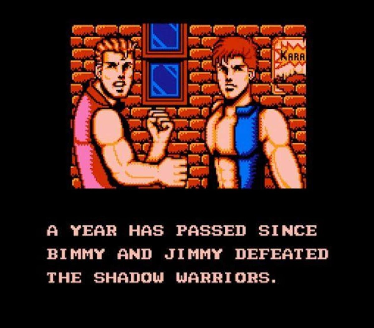 Билли и Джимми год назад победили Воина Теней