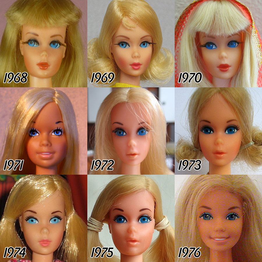 Куклы Барби Эволюция. Эволюция кукол Барби с 1959. Эволюция молдов Барби. Первая кукла Барби 1959.