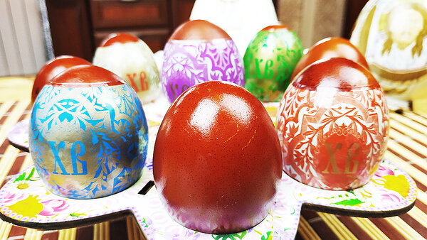 Красьте Яйца на Пасху именно этим способом и будет Вам счастье!