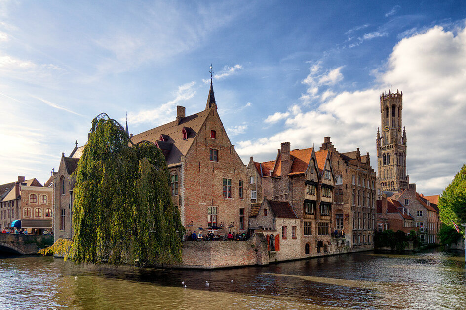 Один из главных видов Брюгге. Фото из Интернета