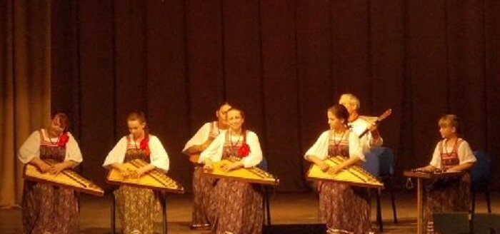 Гусли на Фестивале народного творчества ЦФО в г. Калязин