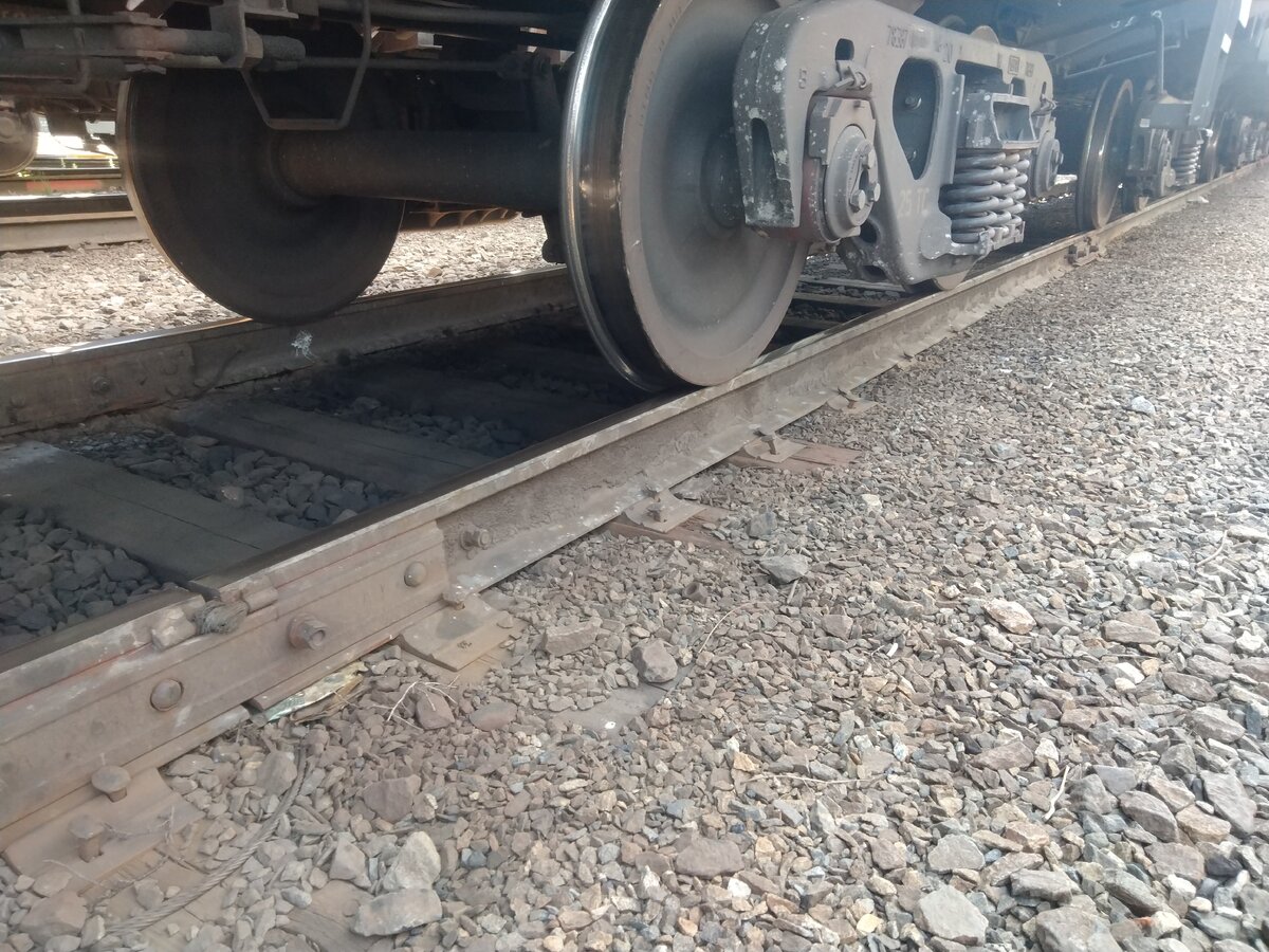 На станционных путях