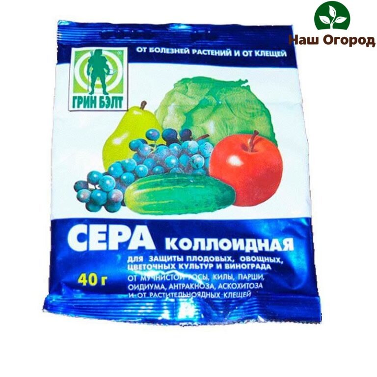 Большинство культур можно обработать серой как для профилактики, так и для проведения лечения.