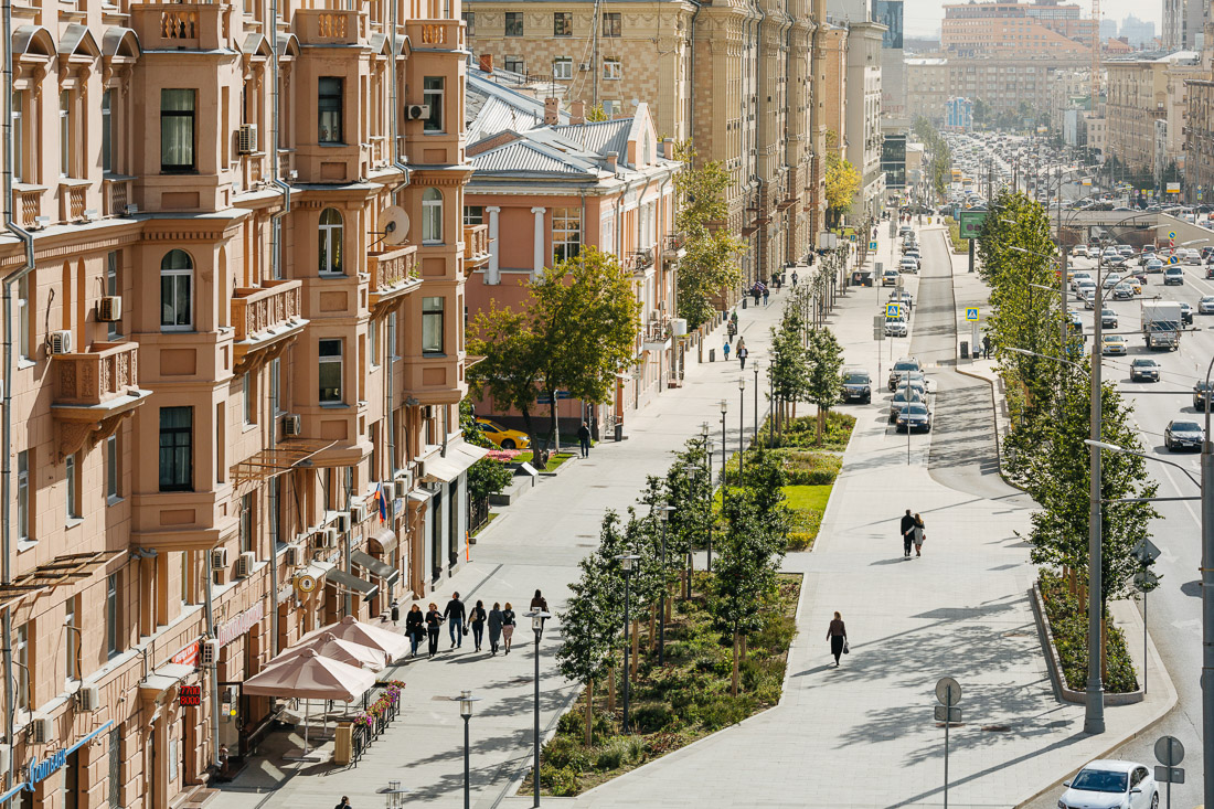 Улица в москве сделать